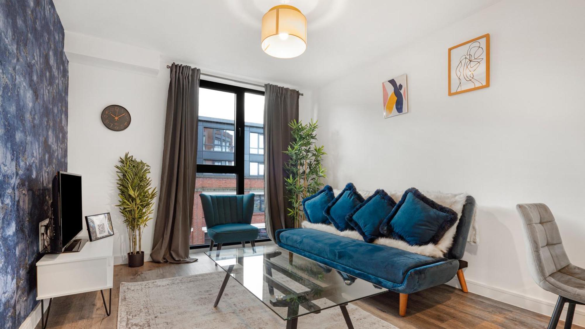 Appartement Oceanic Bliss: 2 Bed 2 Bath + Free Park + Netflix à Birmingham Extérieur photo